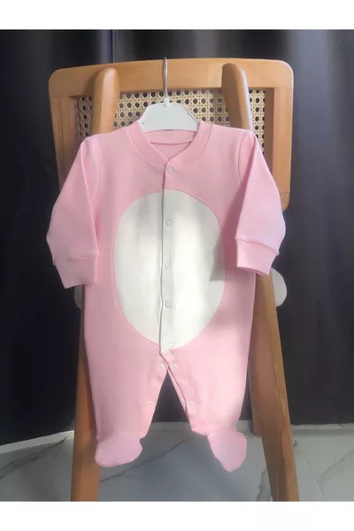 طقم أرداف الأرنب الوردي % قطن