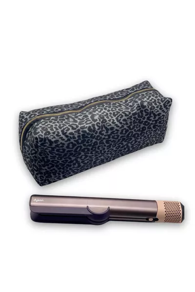 XL Reistas voor Leopard Print Haarstijltang, Airwrap en al uw Haarstylingapparaten