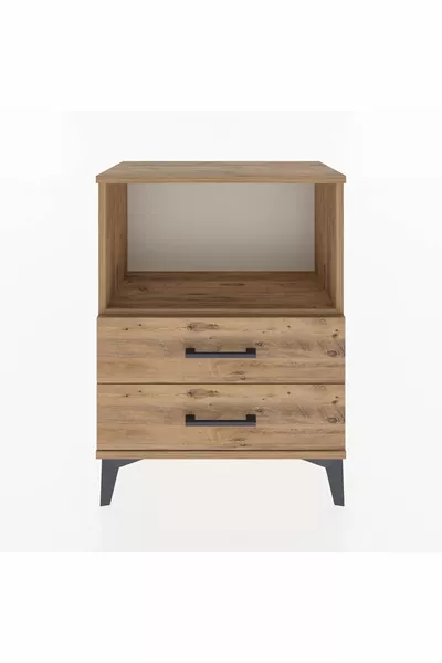 أرجس كومودينو رف واحد و درجين، صنوبر-صنوبر