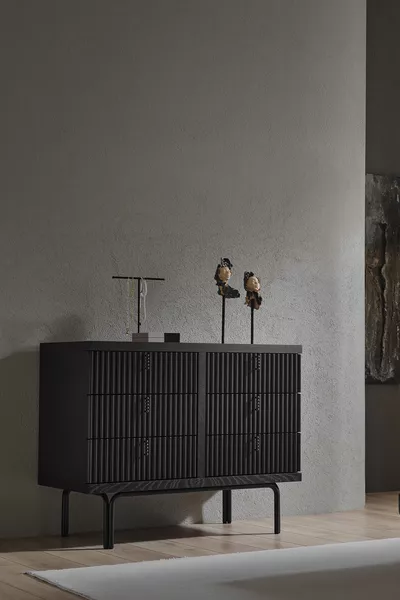 Austin 6 Lade Dressoir - Donker Eiken