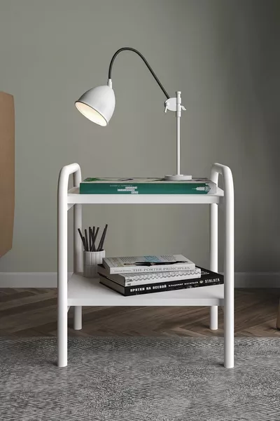 Vera Metaal Nachtkastje Bijzettafel