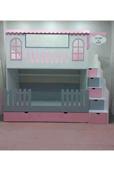 إليجا سرير بطابقين للأطفال