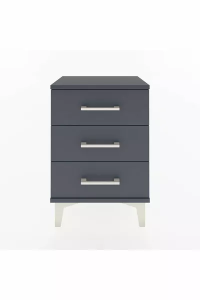 أرجس كومودين بثلاثة أدراج أنثراسايت-أنثراسايت