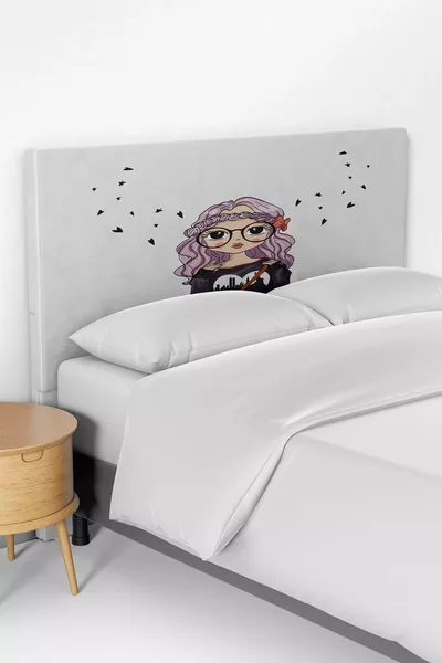 Cartoon Pattern Children's Bedroom Bed Base Headboard Cover