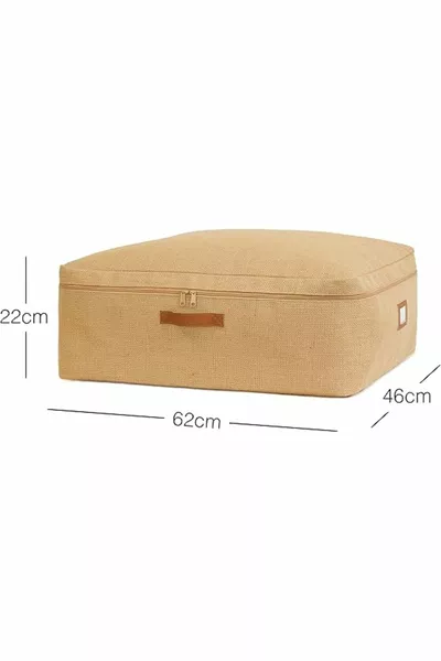 Home Textile Large Size Jute Underbed Storage Bag x x cm