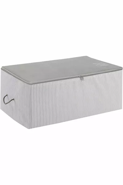 Home Textile Borsa Media Grigia a Righe Stuff & Things x x cm