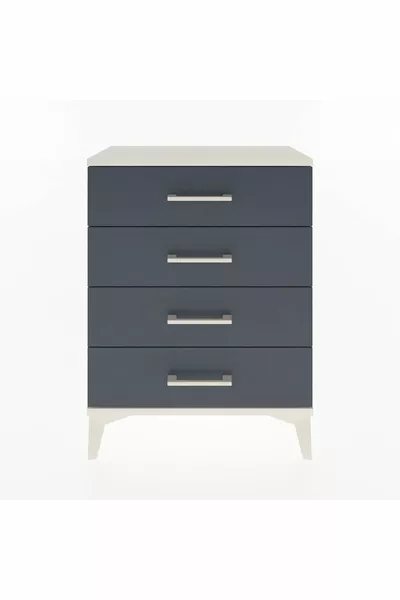 أرجس كومودين بأربع أدراج، حجر القمر - أنثراسيت