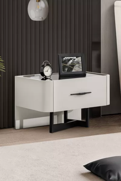 Nachttisch, Blesk More Einzelschubladen-Nachttisch