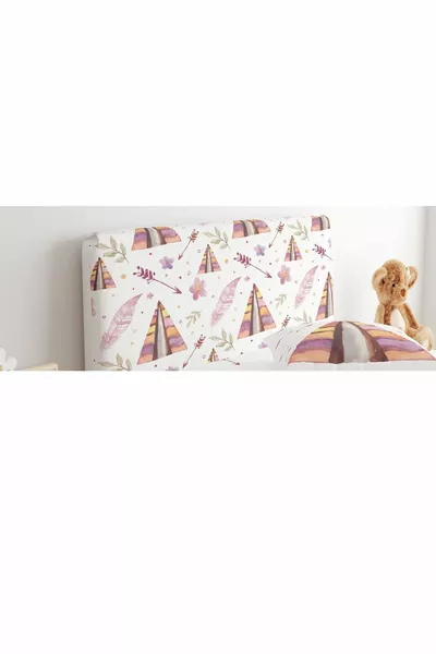 غطاء قاعدة العنوان خيمة زهرة ورقة