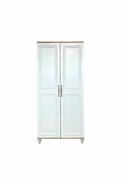 Sicily High-Quality 2-Door MDF Cabinet | Rehau Coating | Beech Legs