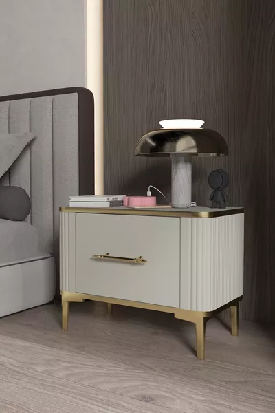 Ноќно шкафче BETY с чекмеджета - Страничен шкаф - Сифоньер - Органайзер