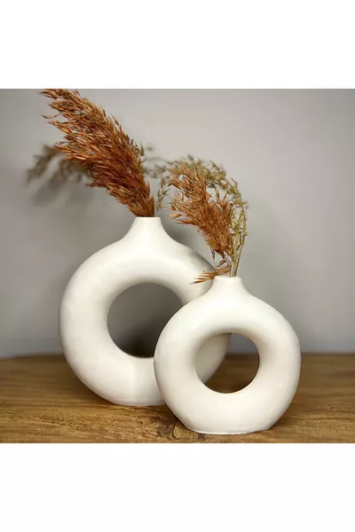 Ronde Vazen Grote & Kleine Tweedelige Set ( EN  CM)