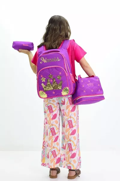 Новый сезон Комплект для начальной школы с терморюкзаком и ланч-боксами