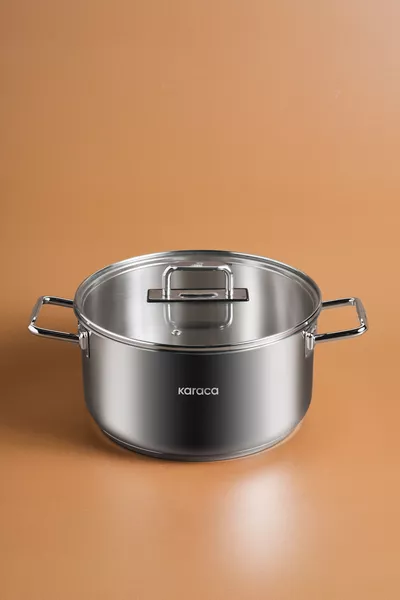 Grace Induktionsgeeigneter Edelstahltopf  cm 5,5 l