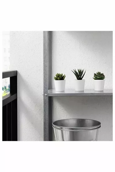 3 Artificial Plant Cacti 6 Cm Set of 3 Flower Green Cactus