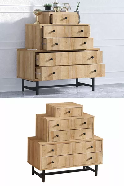 Tata Dresser Sapphire Oak