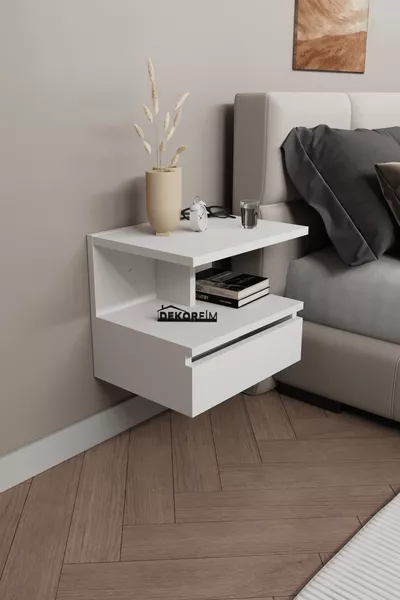 B Wandgemonteerde Nachtkast