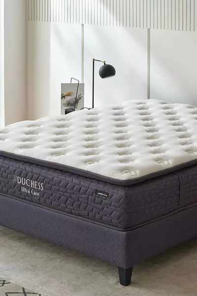 سرير مع نوابض وداعم مبطن دوكيس ألترا كير