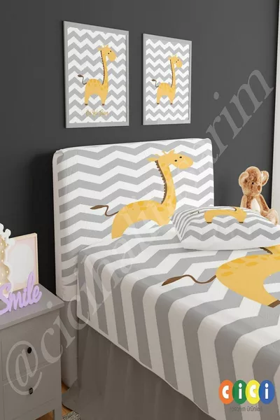 Baza Başlık Kılıfı Zürafa