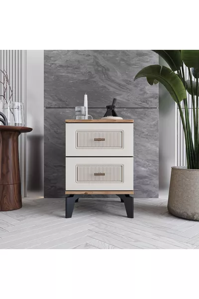 Либра 2-ри шкафче с чекмедже % MDF