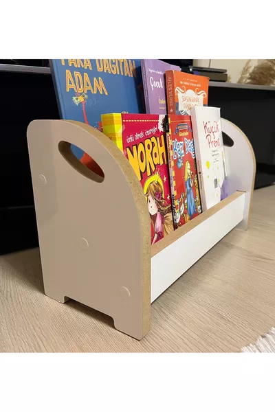 Montessori Houten Vloerboekenplank Zeer Handige Boekenkast