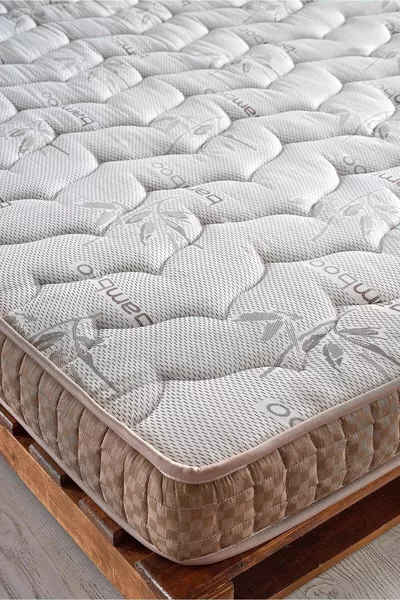 سرير نوم كامل أورثوبيدي من الخيزران