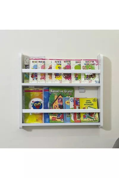 Libreria Carmen a 2 ripiani - Libreria Montessori - Libreria per cameretta dei bambini