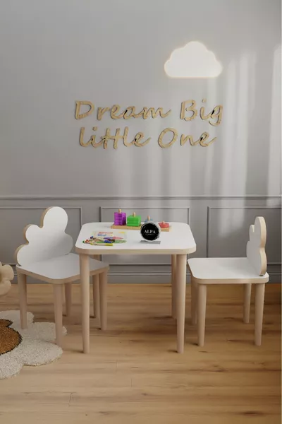 Комплект стол и стулья для детей 2-5 лет - Игровой и активити стол с моющейся поверхностью