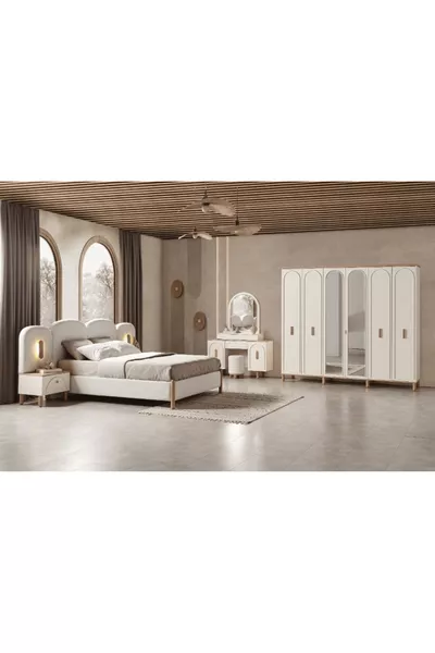 غرفة نوم بوهيمية