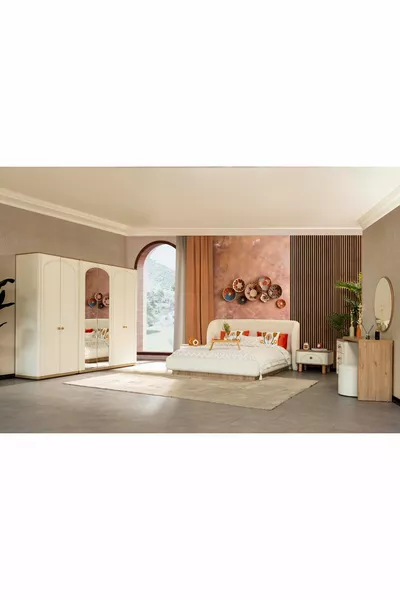 طقم غرفة نوم كوكوستار بستة أبواب