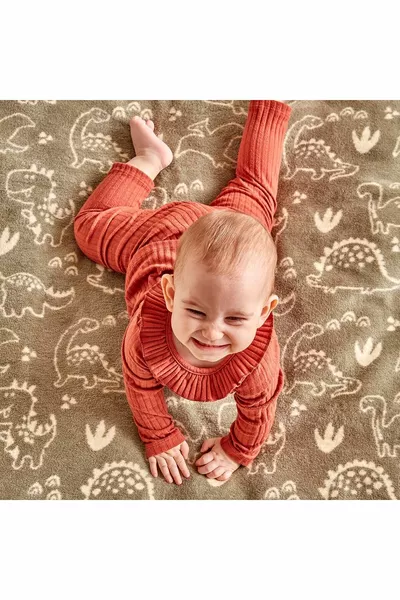 Dino cm Cotton Baby Blanket