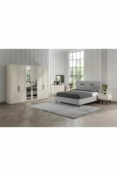 Rent Beige Bedroom Set