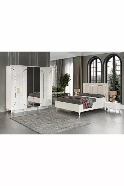 Penta White Yatak Odası Takımı