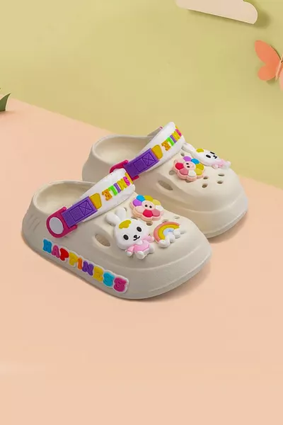 Sandales antidérapantes pour fille, tongs enfant, chaussons pour bébé, sandales de piscine pour enfant,