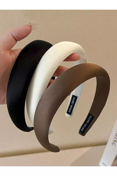 Triple Inlay Crown Set (BLACK-STONE COLOR-BROWN)