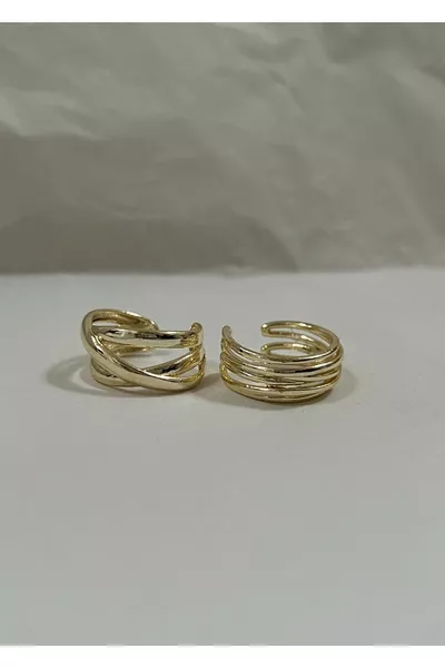 Anello Doppio a Spirale