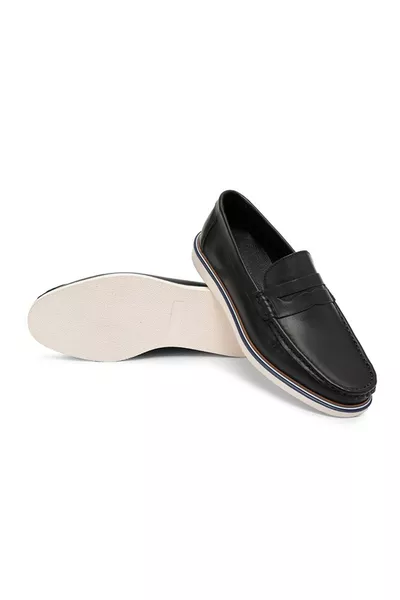 Vittoria Genuine Leather Men's Casual Loafer Shoes