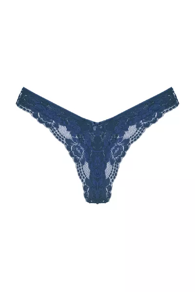 7er Spitzen-Hochtaillen-Brazil-Schnitt Damen-Tanga