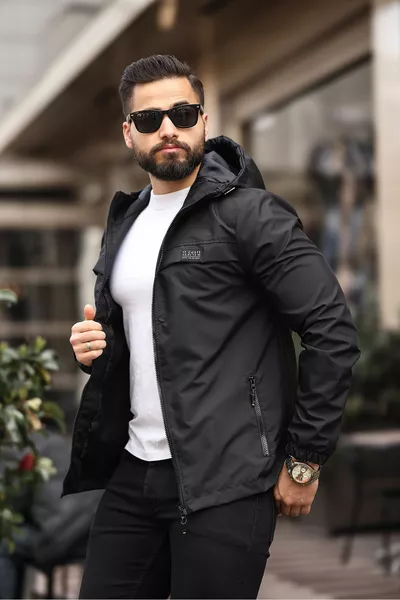 NEUE SAISON HERREN WASSER- UND WINDDICHTE REGENJACKE SAISONALE JACKEN