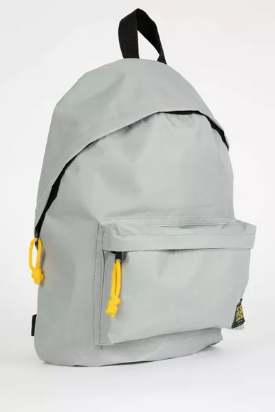 حقيبة ظهر مدرسية جينز كبيرة للجنسين كلاسيكية