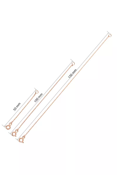  Ayar Gümüş Uzatma Zinciri ( Bileklik , Kolye , Halhal , Şahmeran Kullanımına Uygun)