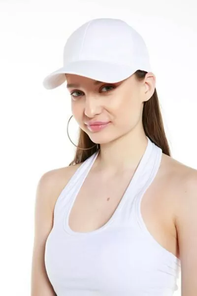 قبعة مسطحة قابلة للتعديل بظهر لاصق للجنسين