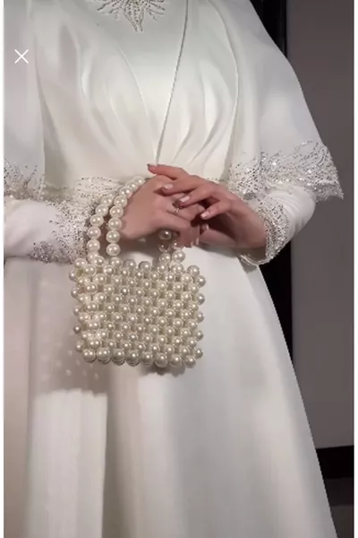 Pearl Bag Evening Wedding Graduation