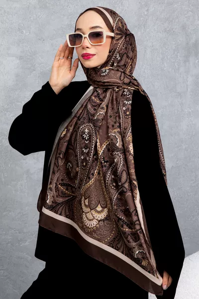 RETRO ETHNIC PATTERN COTTON SCARF, IMPORTED FABRIC, HIGH QUALITY & NEW SEASON SCARF