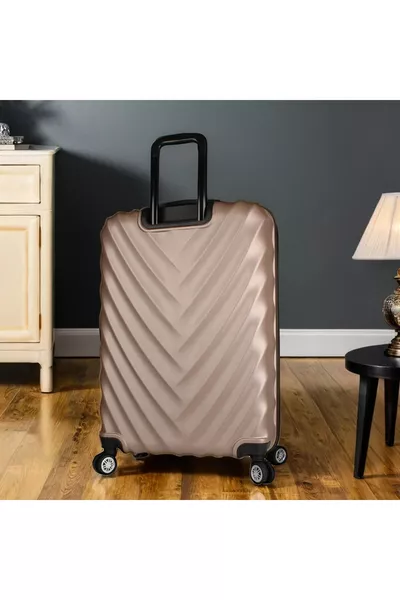 شنطة سفر لوتس أبيس كبيرة الحجم ذهبية