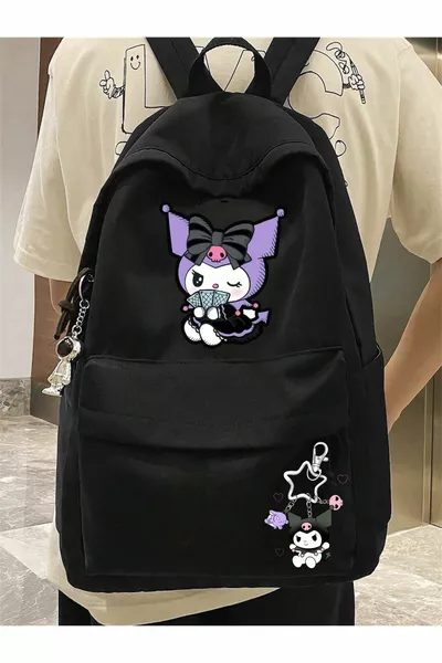 Portachiavi Kuromi Stampato per Zaino Scolastico, Centro Studi, Corsi