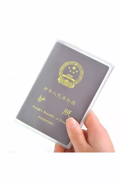 نموذج غطاء جواز سفر شفاف عالمي منقوش كوكبي مناسب لجميع جوازات سفر الدول