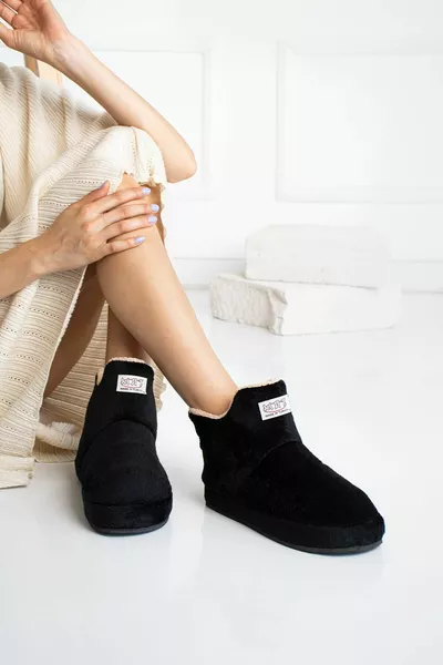 Пушистые женские домашние сапоги Panduf