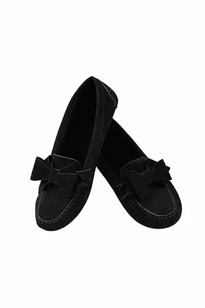 بلاك فيلفيت نسائي باليه مسطح