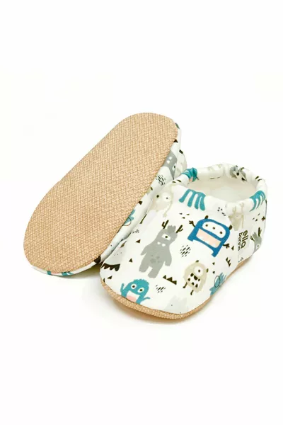 Non-Slip Sole Cute Monsters Baby Booties, House Boots Slippers Nursery Shoes Panduf
